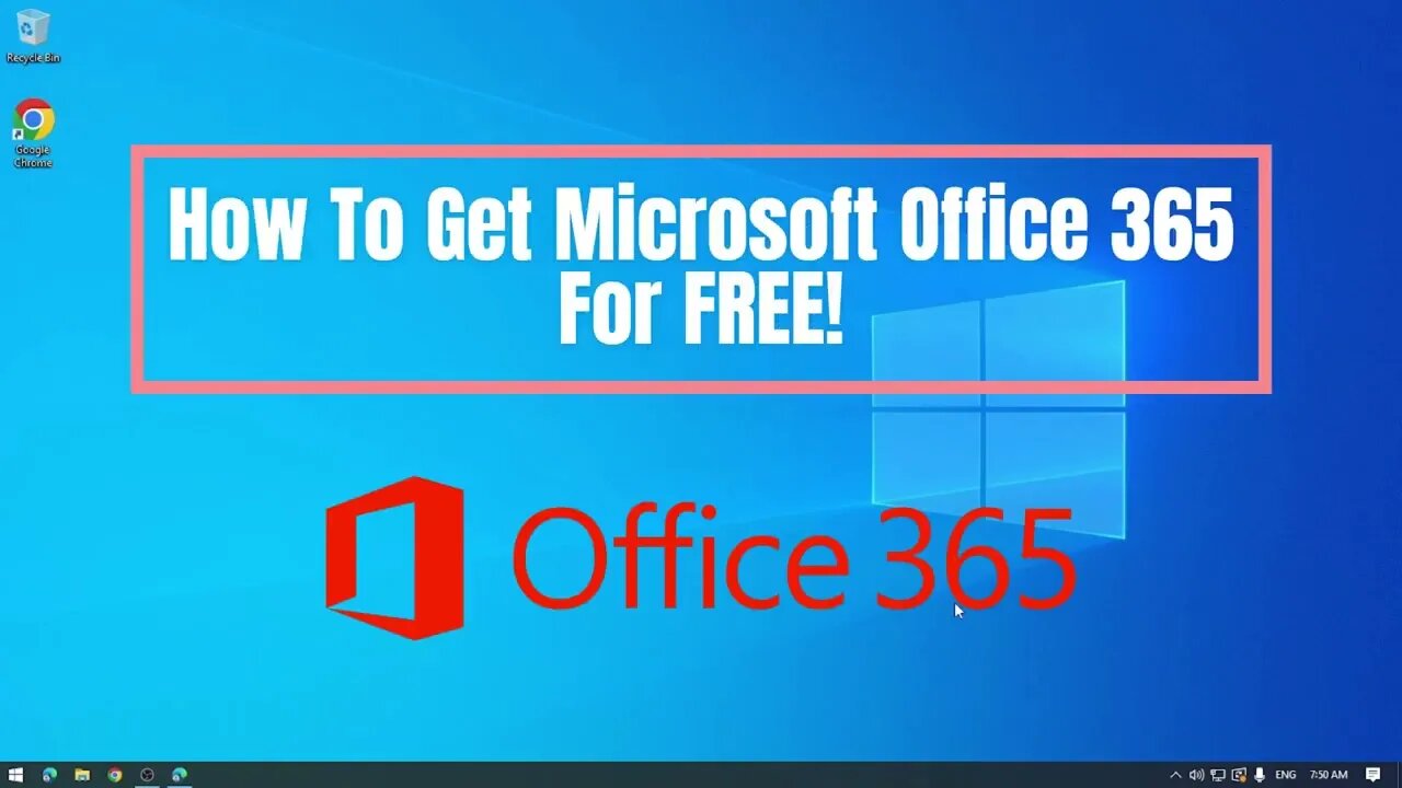 How to get Microsoft Office 365 Apps for FREE!