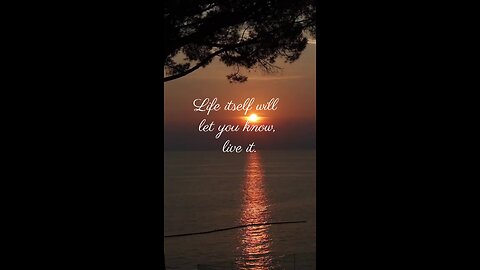 Embracing Life's Depth: Don't Describe, Live It