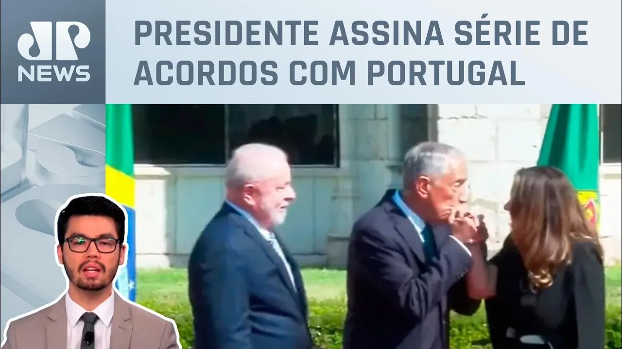 Lula se encontra com Marcelo Rebelo e fala sobre guerra na Ucrânia e GSI; Kobayashi analisa