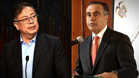 🎥Presidente Gustavo Petro en la Posesión de Magistrado Corte Suprema Carlos Roberto Solórzano👇👇