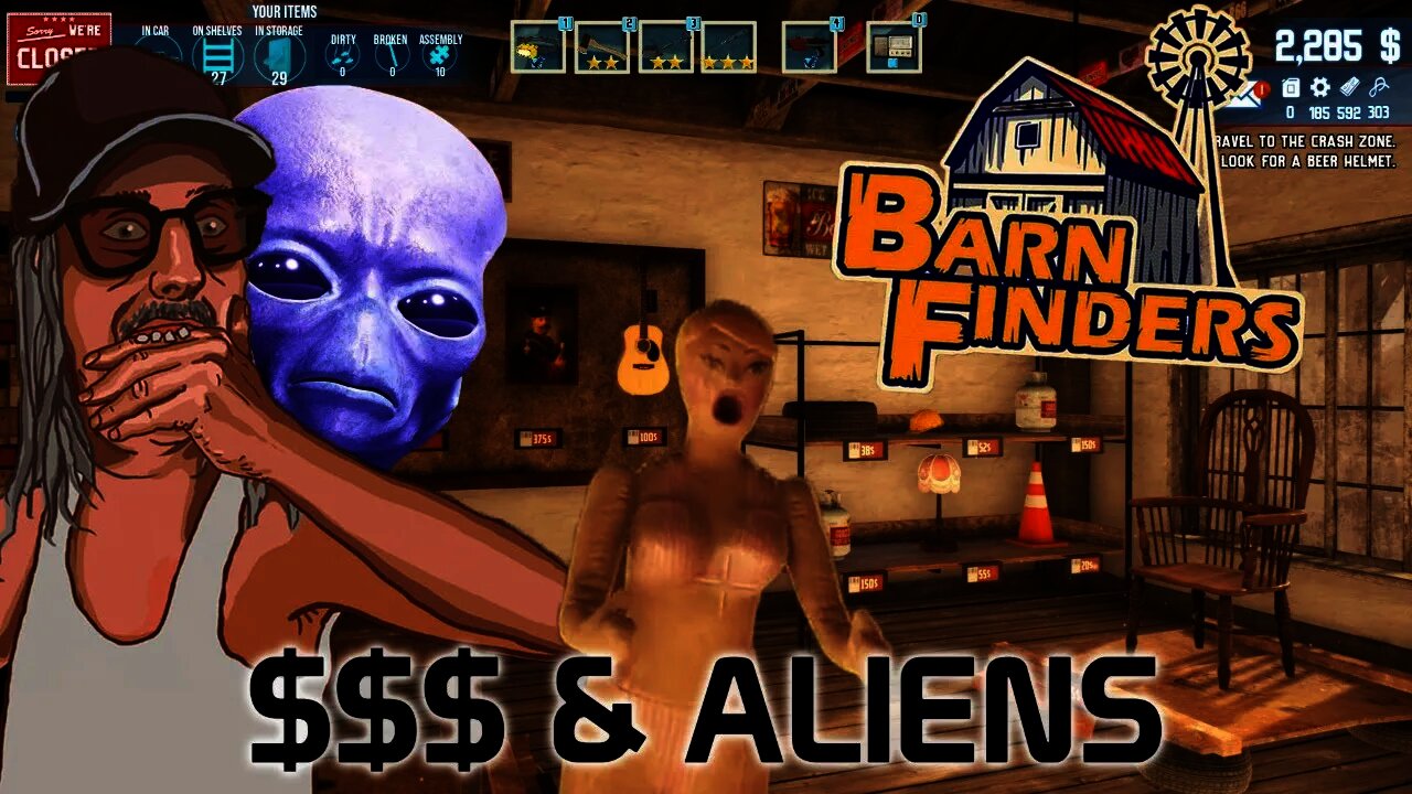 Barn Finders - $$$ & Aliens