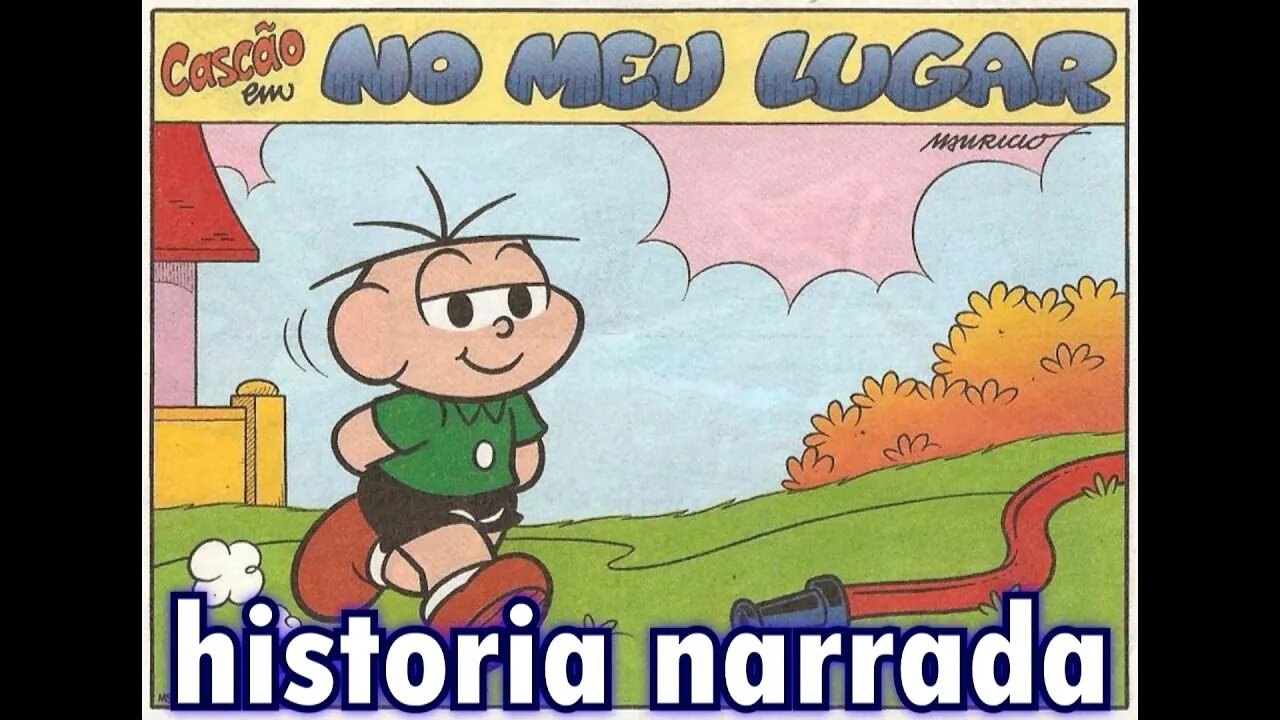 Cascão em-No meu lugar | Gibis do Rapha