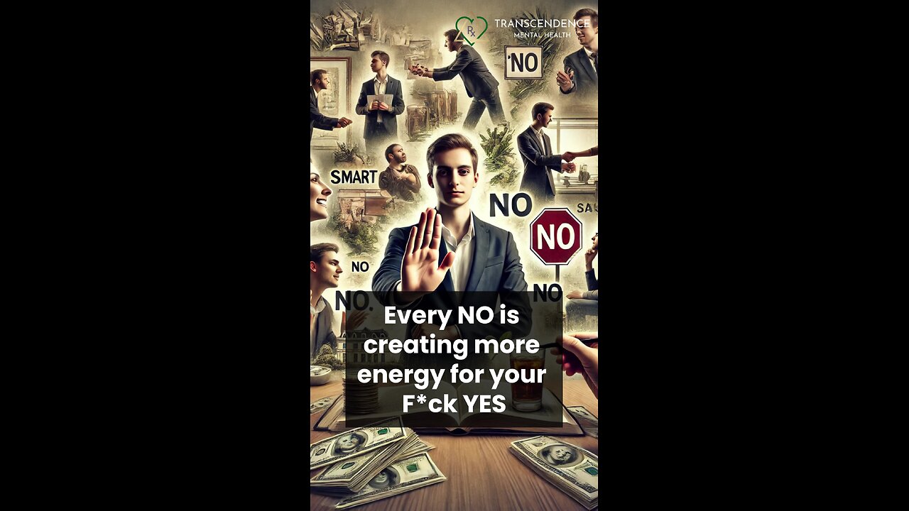 Your power is in your ability to say NO