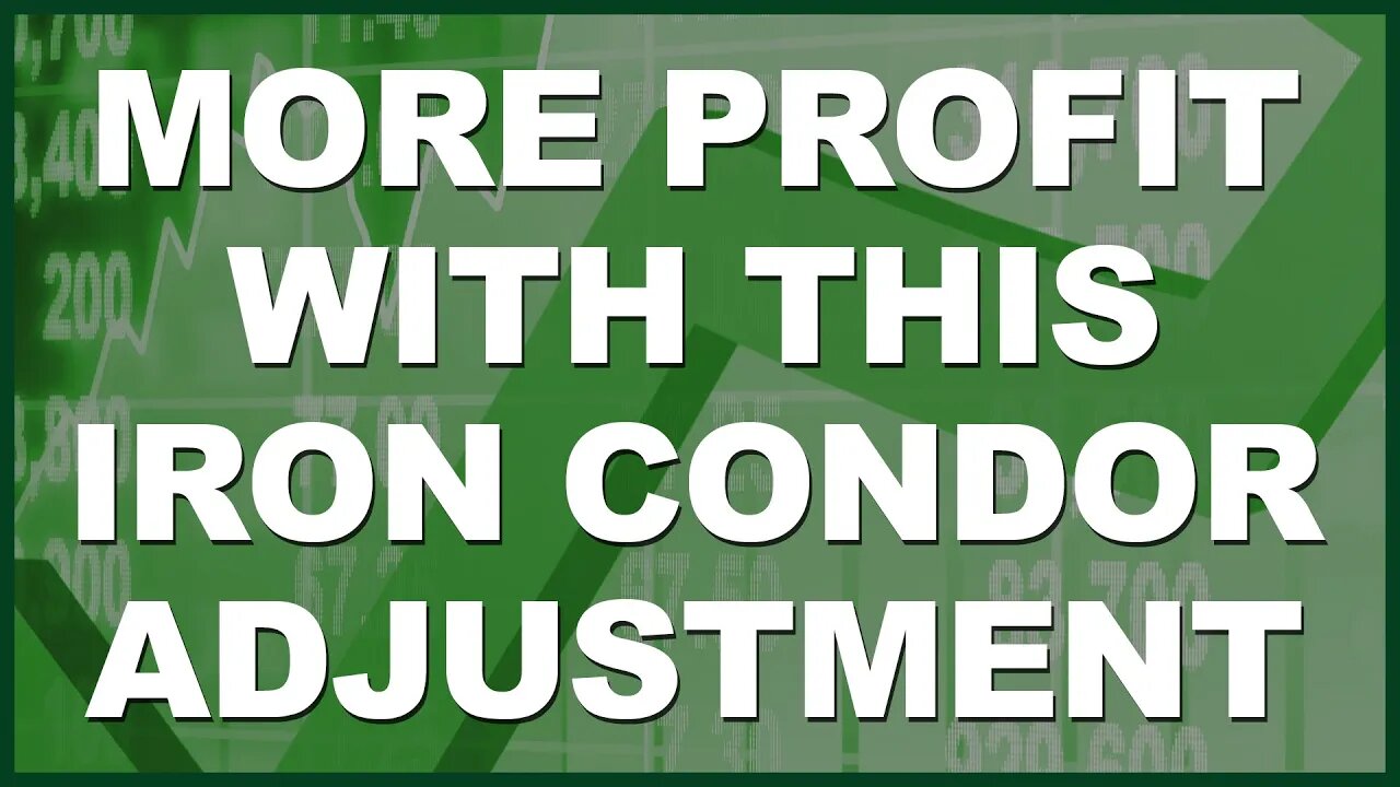 Making More Money With This Iron Condor Strategy Adjustment! Selling Tri-Weekly QQQ Iron Condors