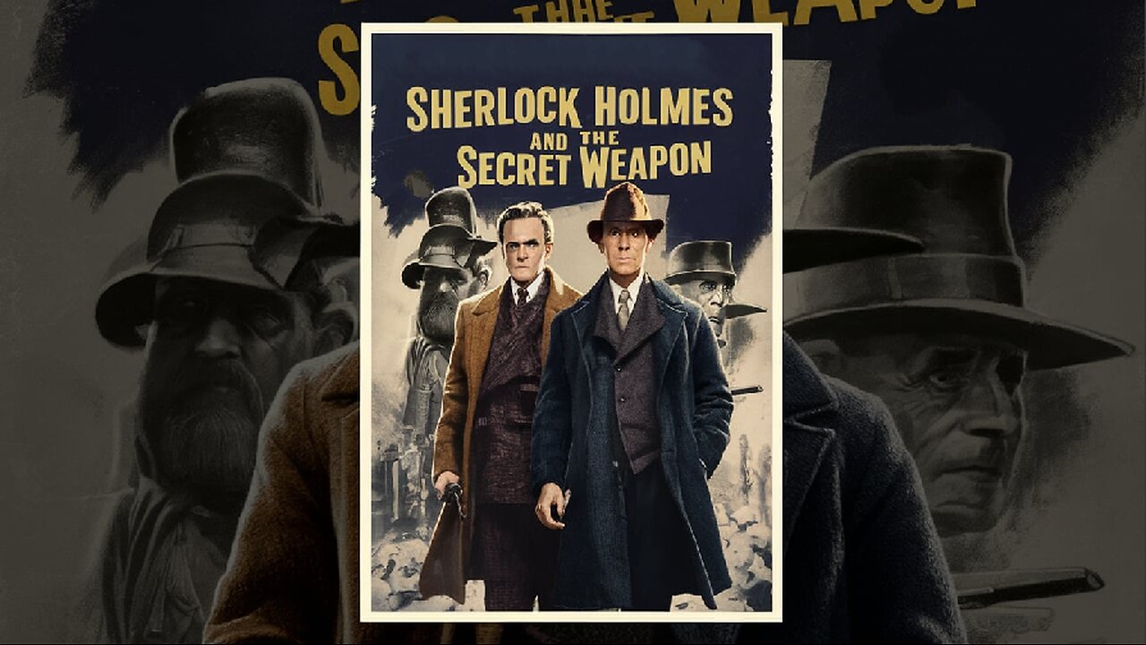 SHERLOCK HOLMES AND THE SECRET WEAPON (1942) - Trailer