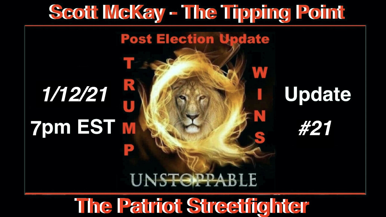 1.12.21 Patriot Streetfighter POST ELECTION UPDATE #21 Modern Day Sun Tzu Meets Atilla The Hun