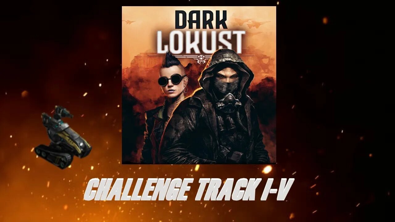 War Commander - Dark Lokust - Challenge Track I V