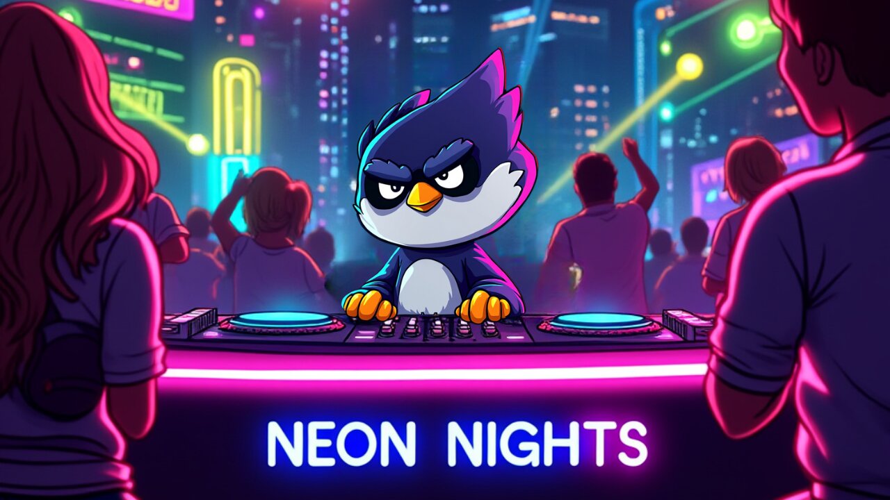 "Neon Nights: The Dance Music Video That Lights Up the Dancefloor!"