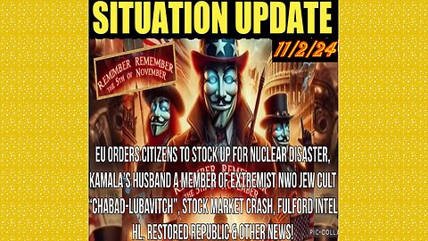 SG Anon. Juan O Savin ~ Situation Update 11/2/24 ~ Restored Republic > Judy Byington- Q+ White Hats