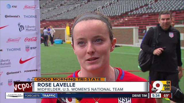 For Rose Lavelle, this week's U.S. Women's National Team friendly has been a long time coming