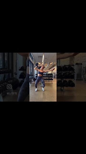 MASSIVE DUMBBELL PRESSES | YESSICA MARTINEZ 🔥💕 #elitefts #dumbbell #chad