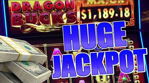 🔥 HUGE BONUS ROUND HANDPAY 🔥 Dragon Bucks pays out BIG! 💸💣