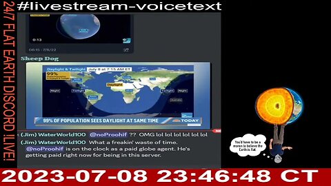 24/7 Flat Earth Discord Channel - Roohif Part 11