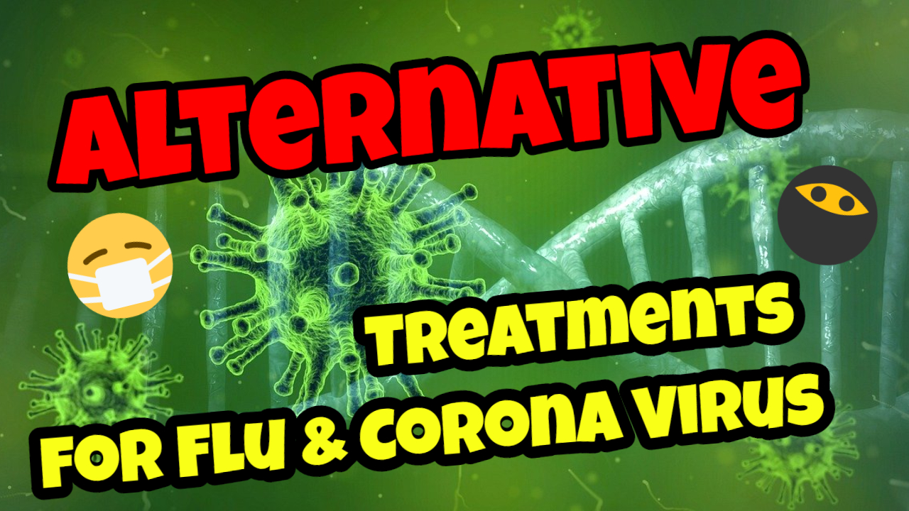 Alternative Treatments for Flu and Corona Virus