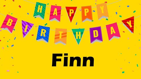 Happy Birthday to Finn - Birthday Wish From Birthday Bash