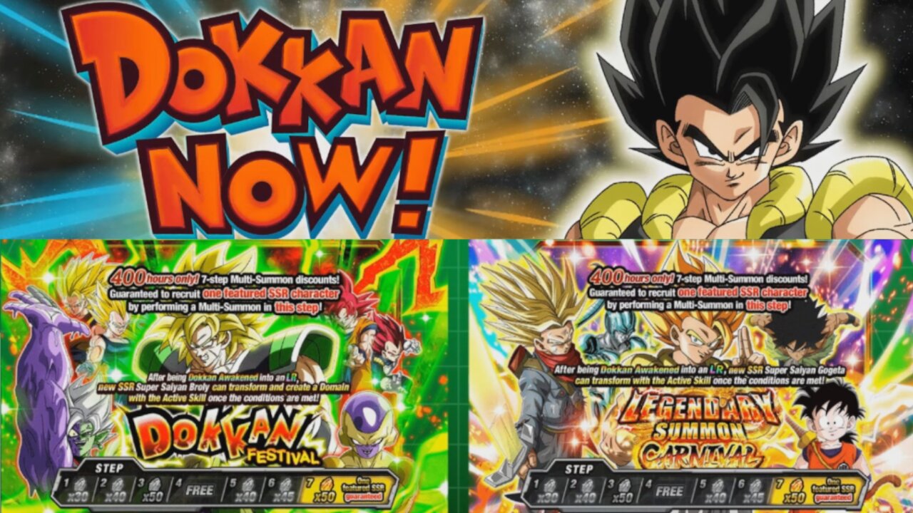 Dokkan Now Special for 9th Annin - New Summon Steps and Synch Date Confirmed