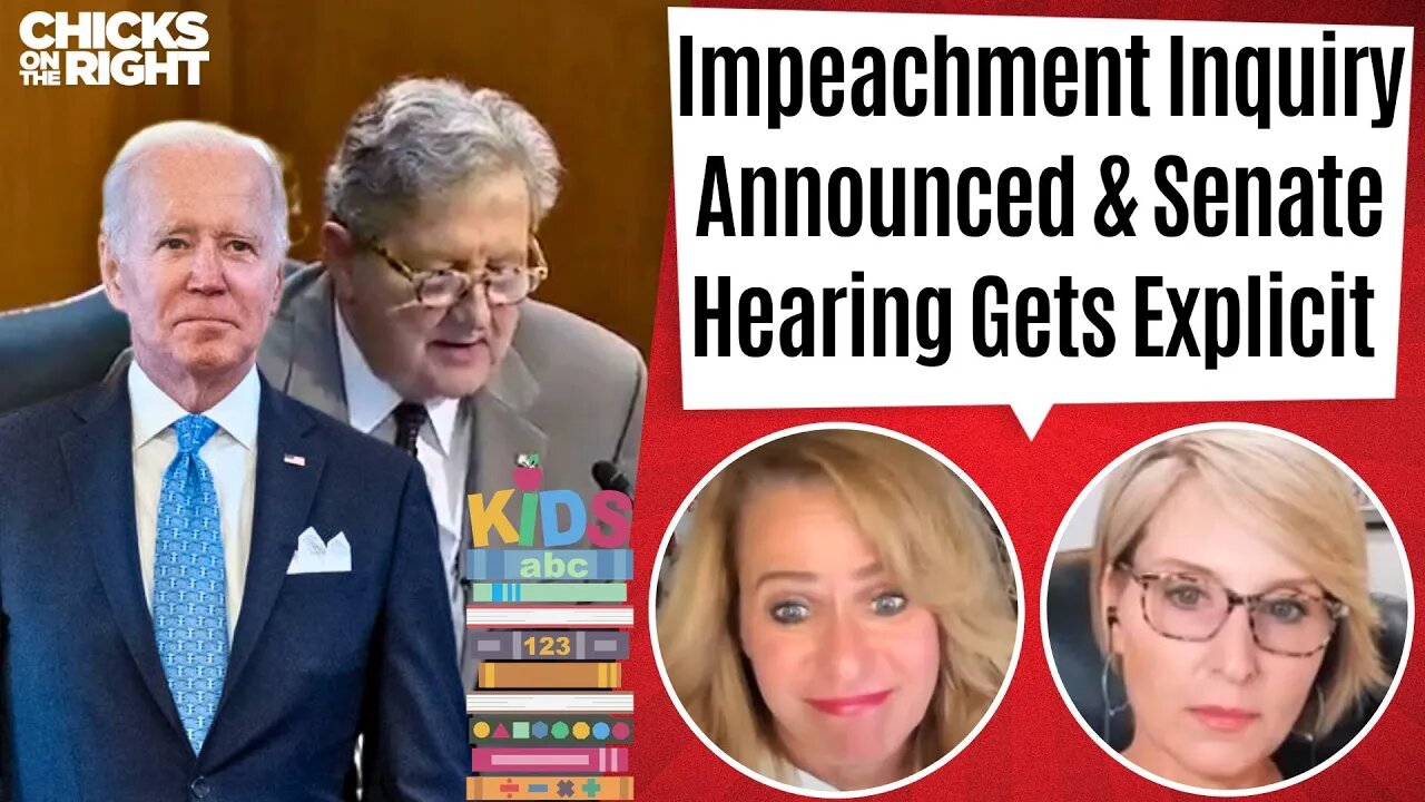 Joe Biden’s Impeachment, Andrew Yang Makes Big ‘No Labels’ Move, & Sen. Kennedy Reads Us Spicy Books