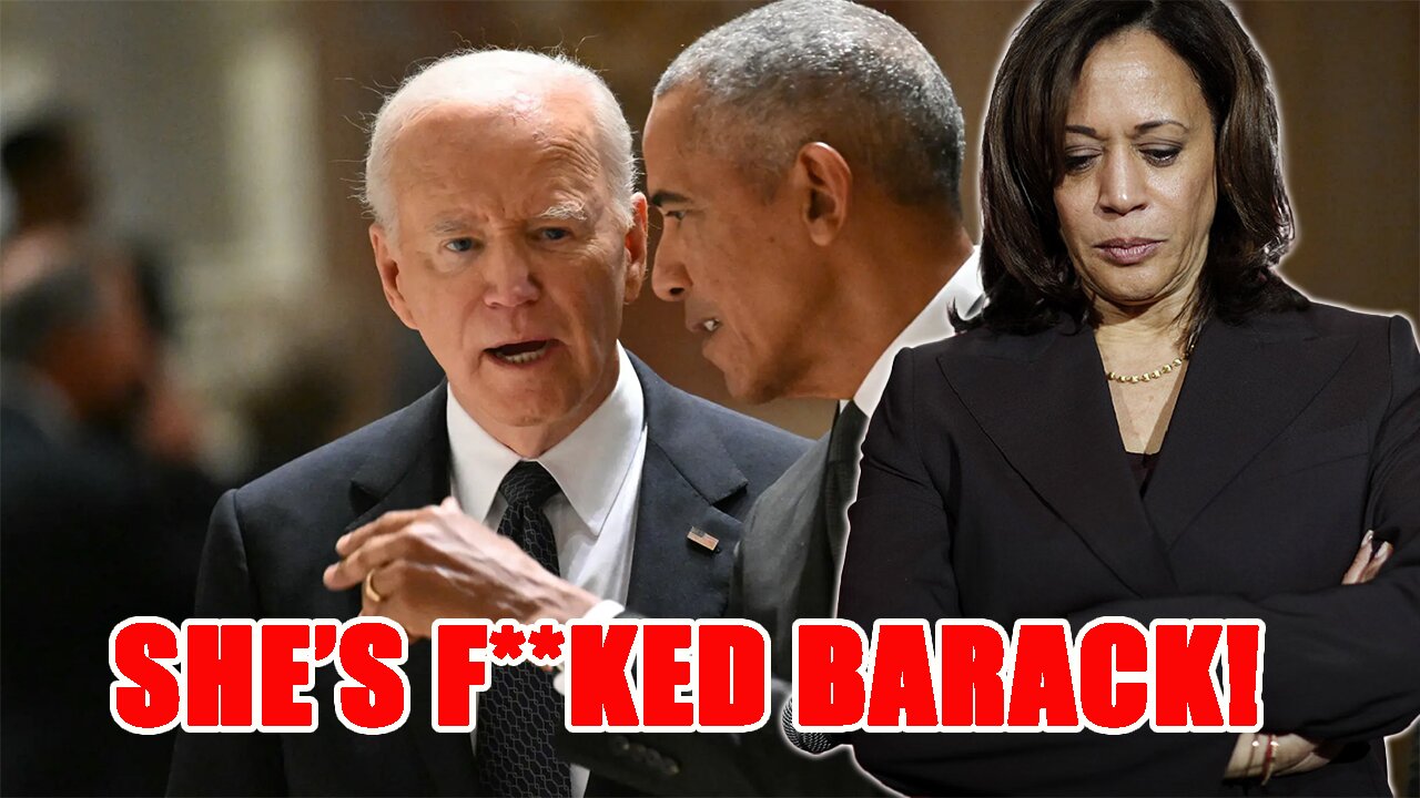 They know she's FINISHED! Biden and Obama caught TRASHING Kamala Harris!