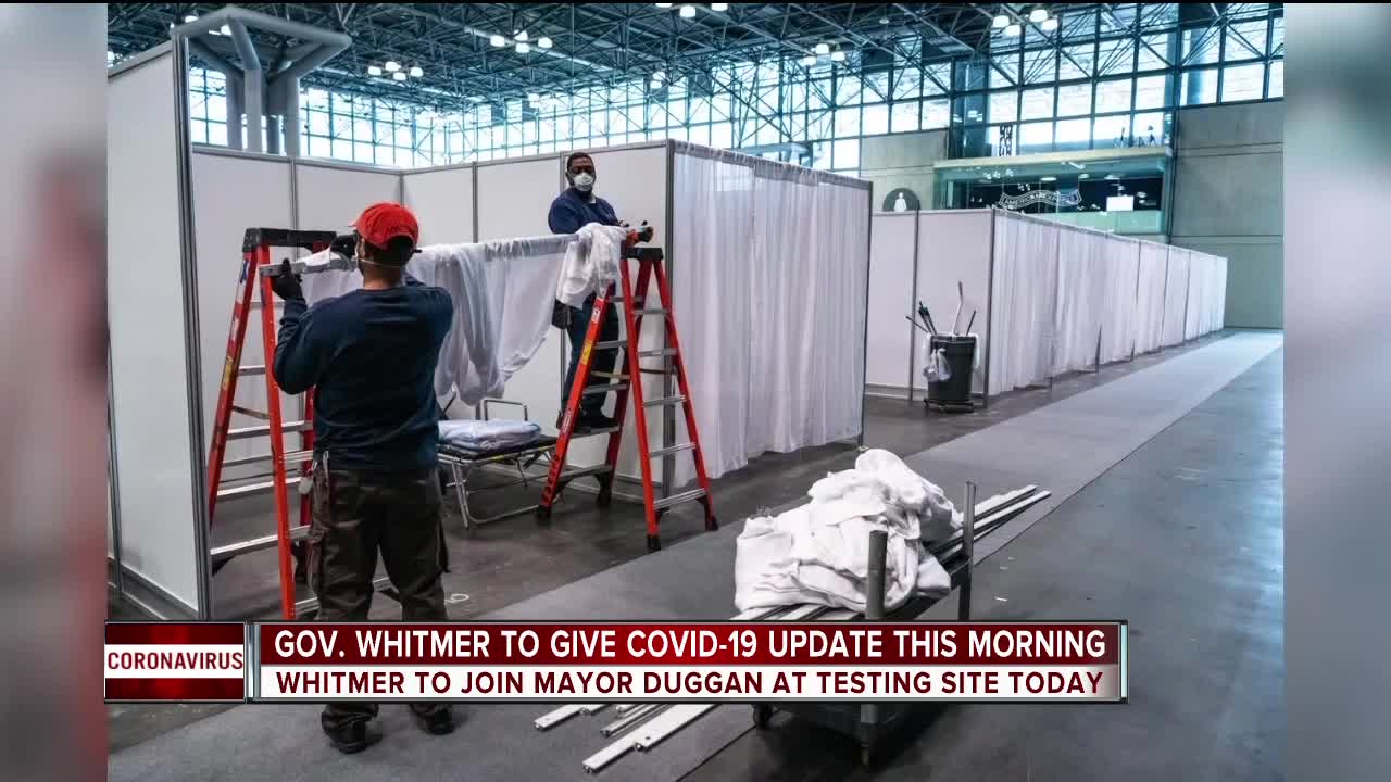 Gov. Whitmer to give COVID-19 update