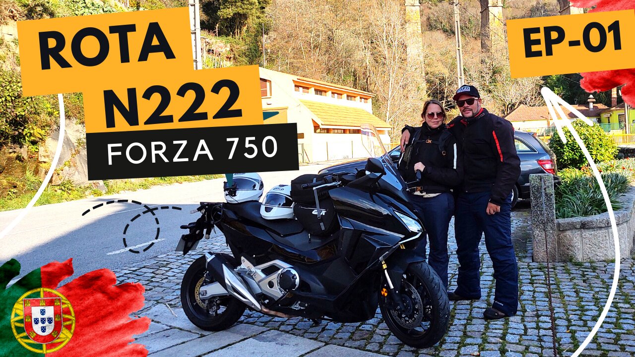 FORZA 750 na Rota N222 - A Estrada mais BONITA do Mundo - | EP - 01