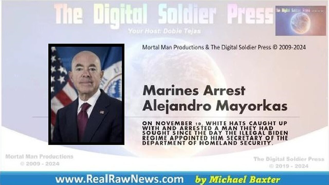 Marines Arrest Alejandro Mayorkas