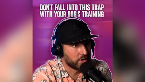Don’t fall into this trap with your dog’s training