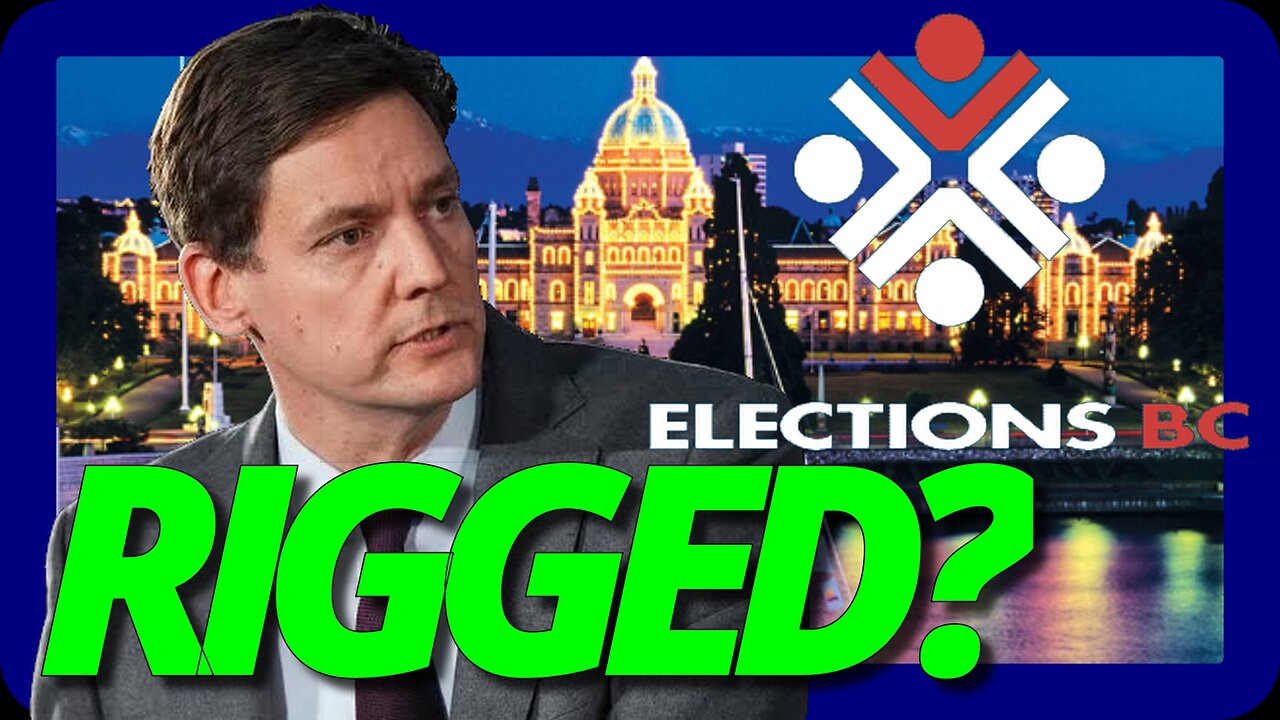 BC Election SHOCKER! Electronic Voting Machines Raise HUGE Questions?