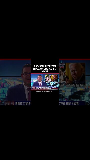 Biden's Senior Support Slips Away Because They KNOW!