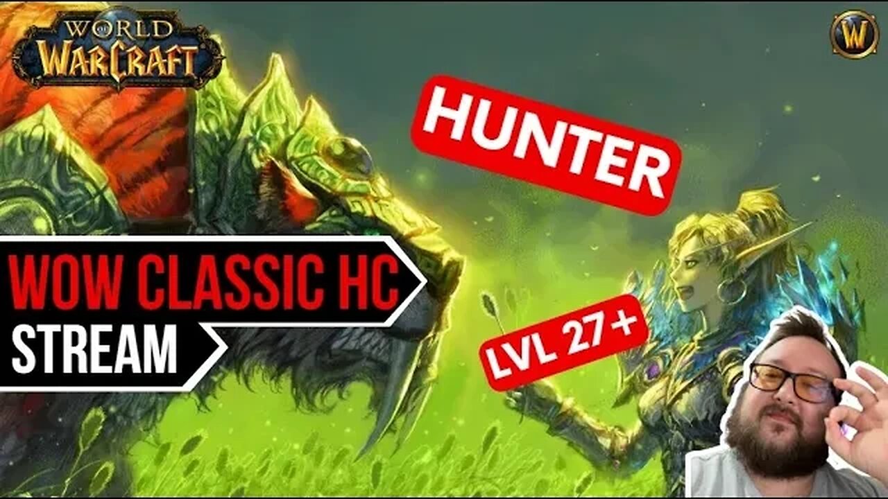 Hardcore WoW Classic Day#6 - Hunter (english + german)