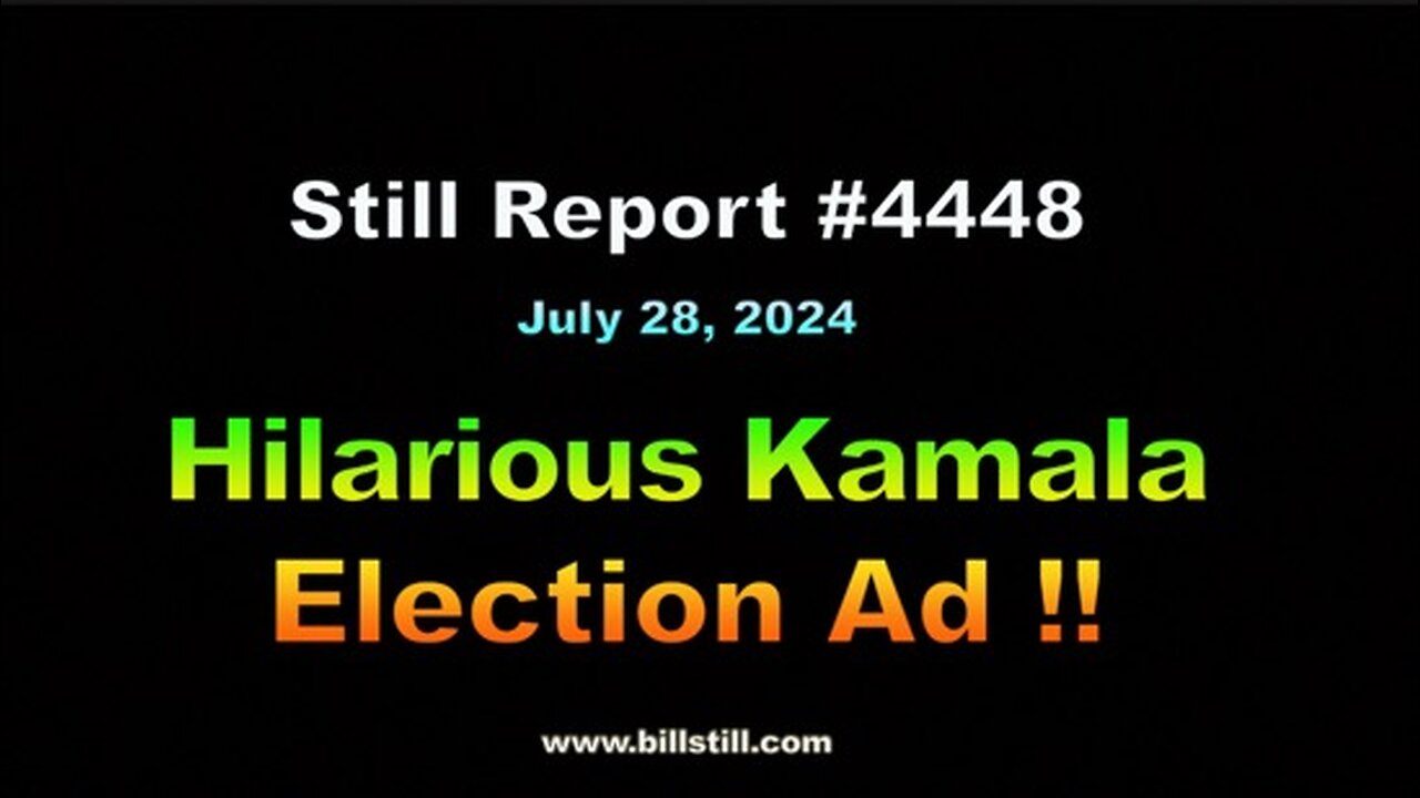 Hilarious Kamala Election Ad, 4448