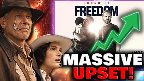 Sound Of Freedom CRUSHES Indiana Jones At The Box Office! MAJOR LOSS For Lucasfilm!