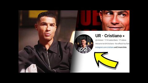 UR.cristyano Ronaldo has started channel and long video is rumble application for the first time