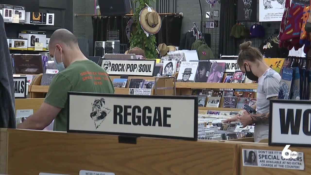 The Record Exchange requiring masks again for all customers