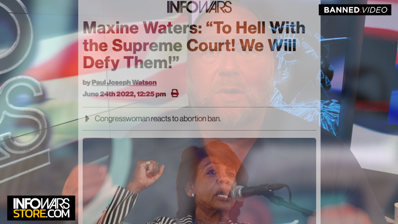 #AlexJones Reveals The Truth Behind Abortion Bans!