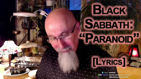 Black Sabbath's Paranoid [Lyrics Reading]