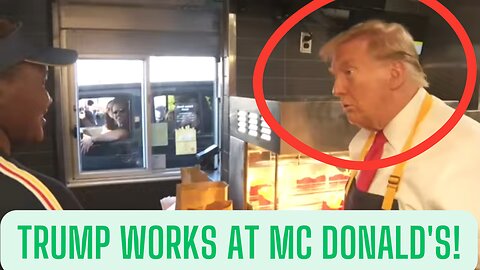 TRUMP TROLLS HARRIS AT MC DONALD'S! KAMALA HARRIS INTERVIEW GOES WRONG...AGAIN!