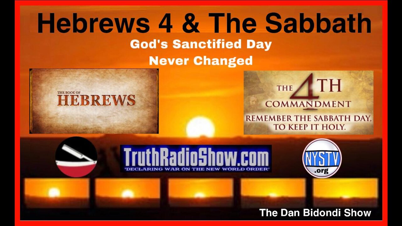 Hebrews 4 and The Sabbath - Debunking Sunday Worship/Sabbath