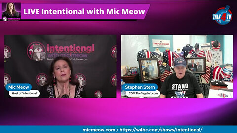 Intentional with Mic Meow & Guest Steve Stern Saving America in Less Than 50 Days