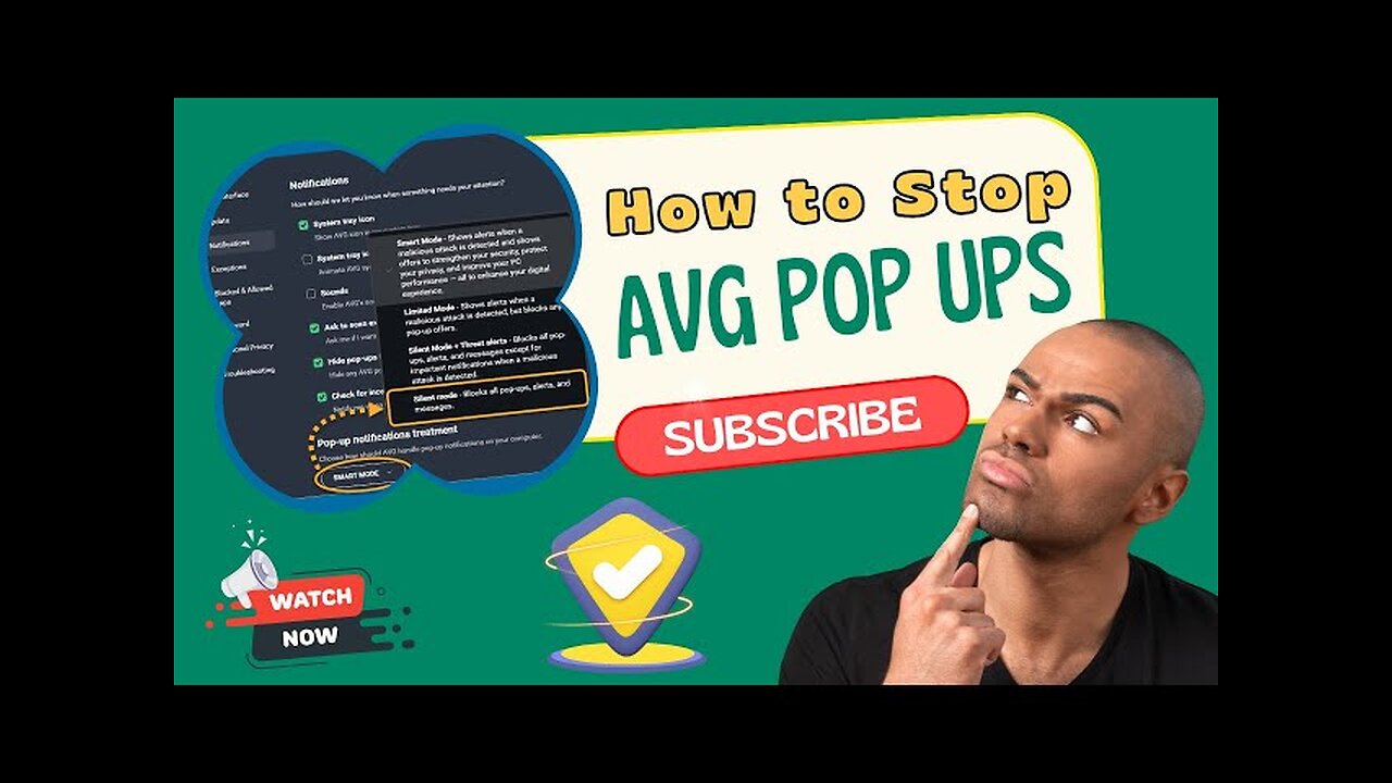 How to Stop AVG Pop Ups (Windows/Mac/Android)?