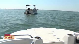 Freedom Boat takes The Morning Blend out on the water