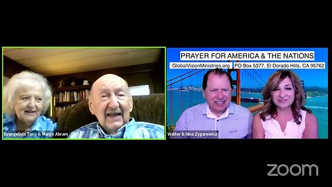 Prayer for America, Nations & Needs with Walter & Nina Zygarewicz