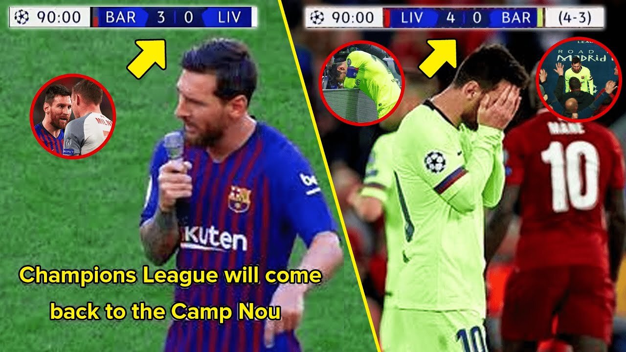 This Is What Happens When Lionel Messi and Barcelona Celebrate Too Early