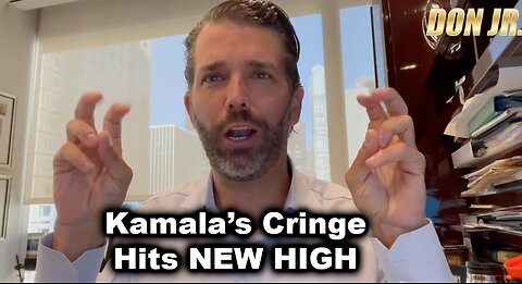 Kamala's Cringe Hits A New High - LOL