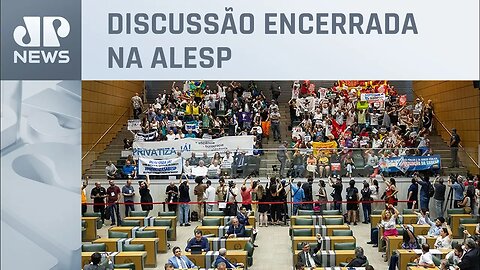 Projeto de privatização da Sabesp deve ser votado nesta quarta (06)