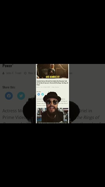 Lord Of The Rings: The Rings Of Power Actress Admits IT! #shorts #lordoftherings #ringsofpower