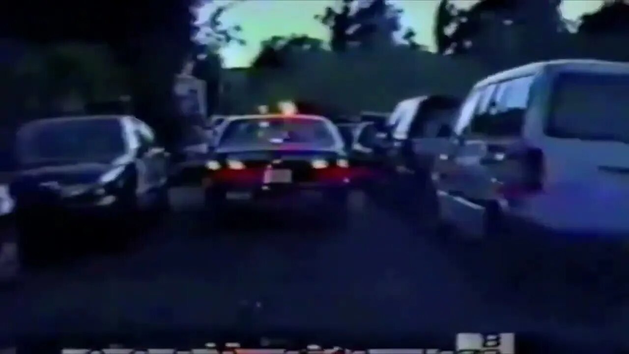 OJ Simpson Police Chase (Dashcam View )