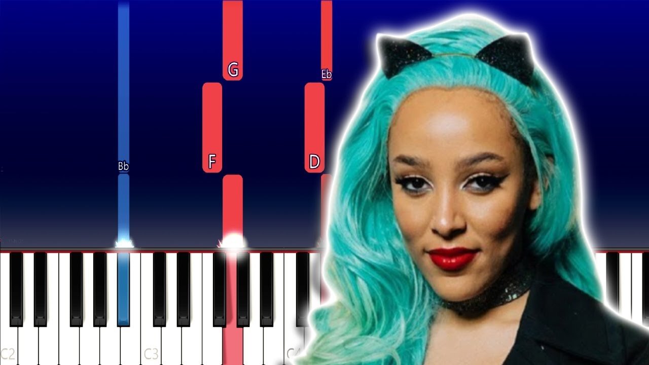 Doja Cat - Streets (Piano Tutorial)