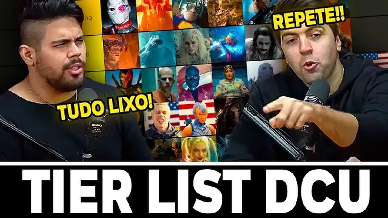 TIER LIST: QUAIS SÃO OS MELHORES E OS PIORES VILÕES DO DCU? | The Nerds Podcast #084