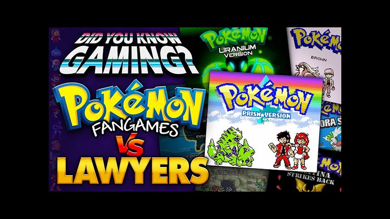 Nintendo Lawyers vs Pokemon Fan Games (mirror)