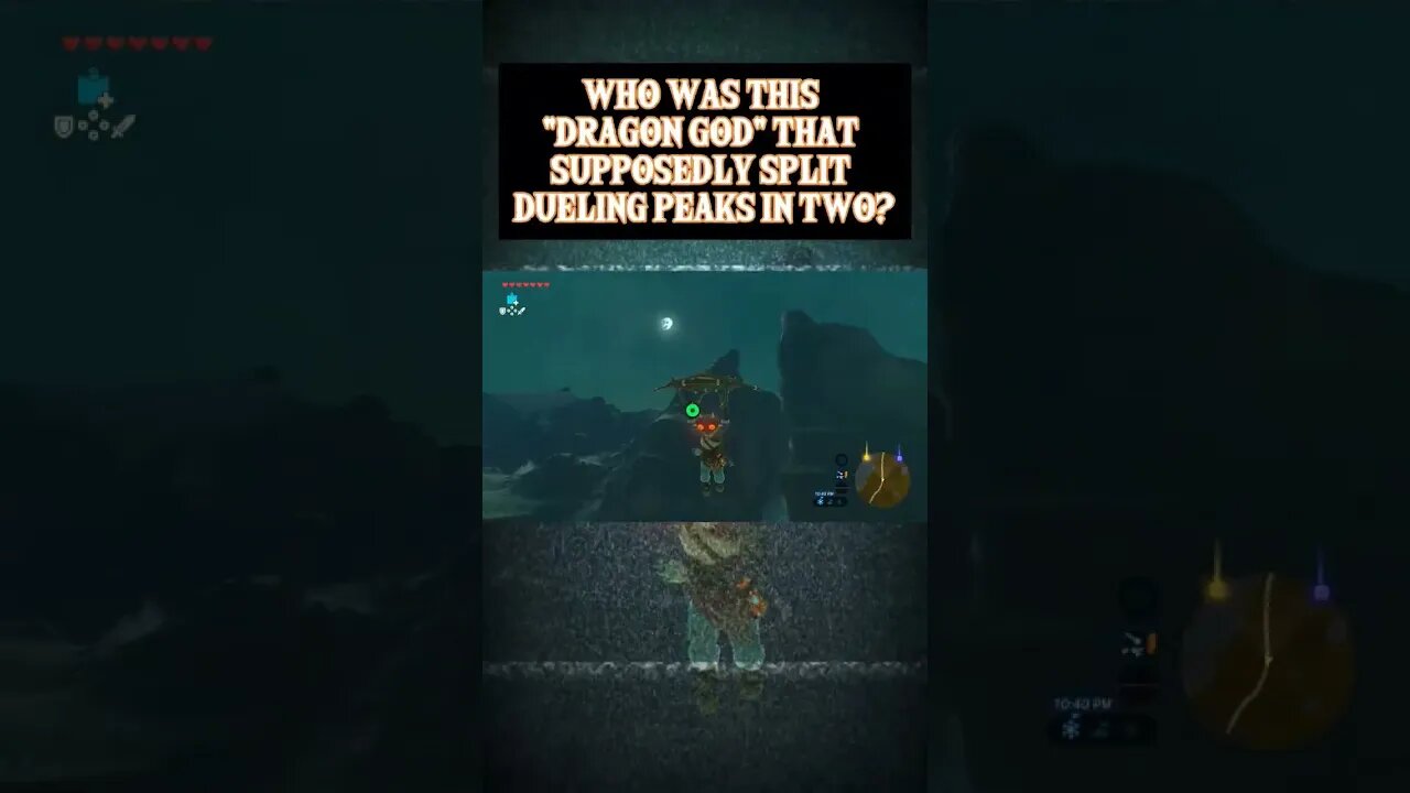 Who is the "Dragon God" in #thelegendofzelda #tearsofthekingdom ?